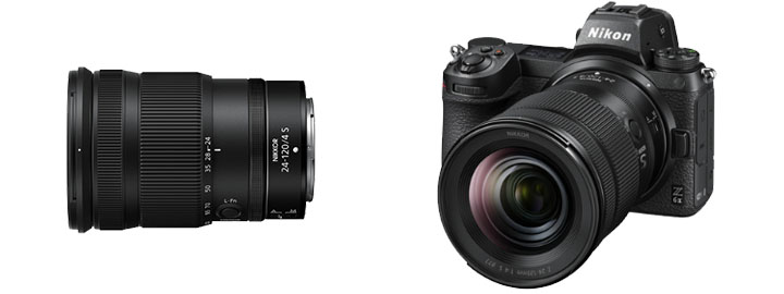 ニコン NIKKOR Z 100-400mm f/4.5-5.6 VR S / NIKKOR Z 24-120mm f/4 S