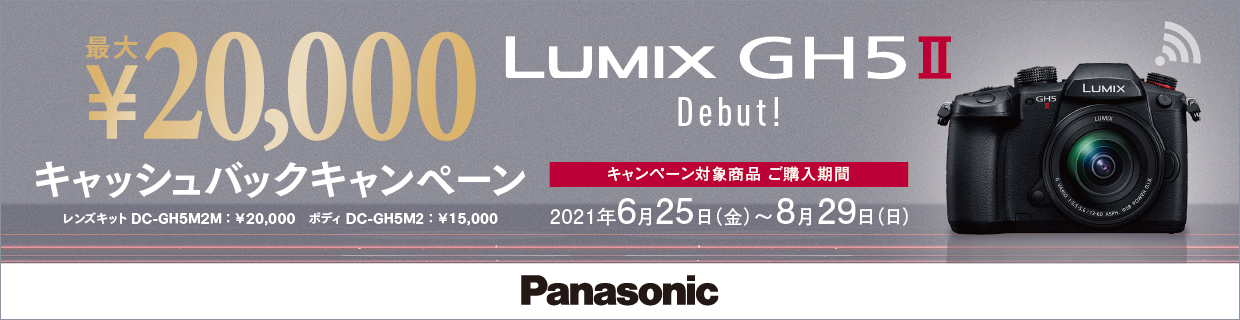 パナソニック LUMIX DC-GH5M2 | カメラのキタムラネットショップ