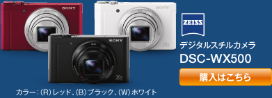 ソニー Cyber-shot DSC-HX90V/WX500 | カメラのキタムラネットショップ