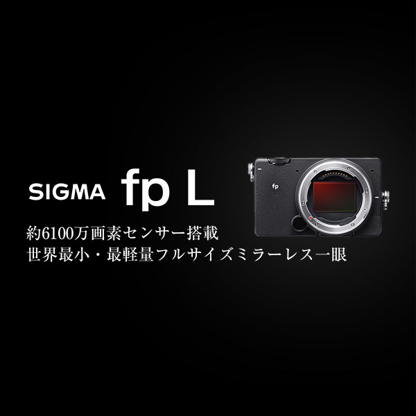 SIGMA シグマ fp L | カメラのキタムラネットショップ